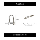 Monocomando Cocina Palito Extensible - Cagliari