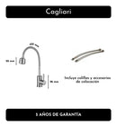 Monocomando Cocina Palito Flexible - Cagliari