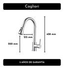 Monocomando Cocina Palito Extensible - Cagliari