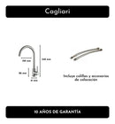 Monocomando Cocina Pico Curvo - Cagliari